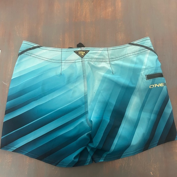 ➕O’Neill Gradient Blue Board Shorts hyperfreak ladies Med - Picture 5 of 8